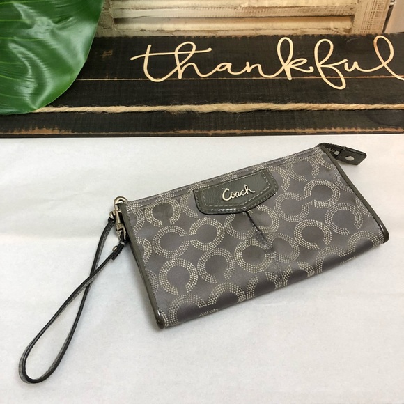 Coach Handbags - COACH • Lovely Signature C Wristlet Wallet
